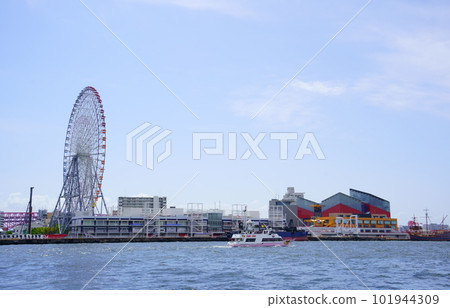 天保山摩天輪和海遊館(大阪市港區) 天保山摩天輪和海遊館(大阪市港區) 101944309