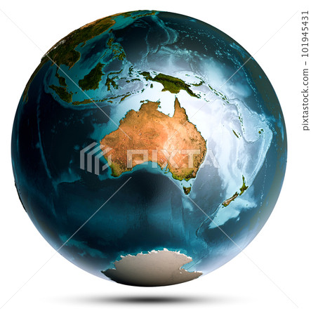 Planet Earth globe world 101945431