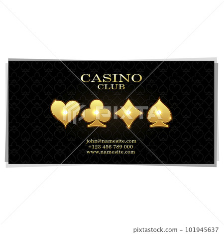 Casino club vip card concept Casino club vip card concept 101945637