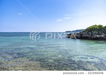 Okinawa sea Itsukuma Beach 101946046