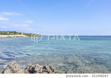 Okinawa sea Itsukuma Beach 101946047