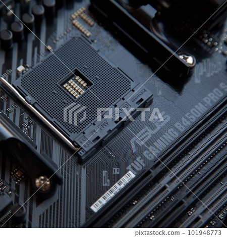 Enjoy exceptional performance with the Asus Tuf Gaming B450M Pro S Gaming motherboard. August 27 2022 Istanbul Turkey Enjoy exceptional performance with the Asus Tuf Gaming B450M Pro S Gaming motherboard. August 27 2022 Istanbul Turkey 101948773