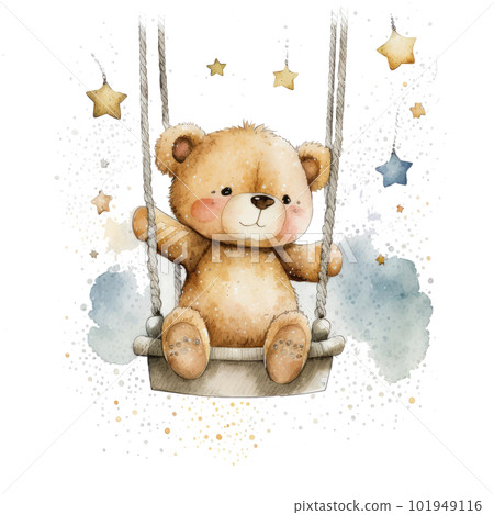 Teddy bear shop with stars