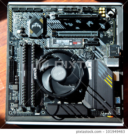Enjoy exceptional performance with the Asus Tuf Gaming B450M Pro S Gaming motherboard. August 27 2022 Istanbul Turkey Enjoy exceptional performance with the Asus Tuf Gaming B450M Pro S Gaming motherboard. August 27 2022 Istanbul Turkey 101949463