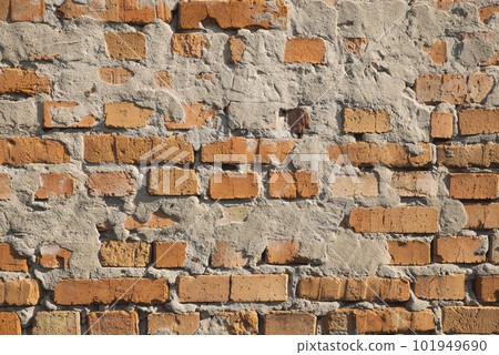 background of old red brick wall 101949690