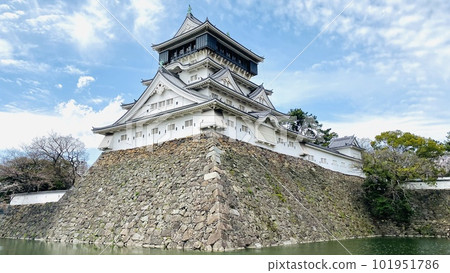 Kitakyushu City's famous castle, Kokura Castle Tower 101951786