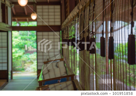 Fresh green and cool Japanese-style room that colors Seisonkaku in Kanazawa summer Fresh green and cool Japanese-style room that colors Seisonkaku in Kanazawa summer 101951858