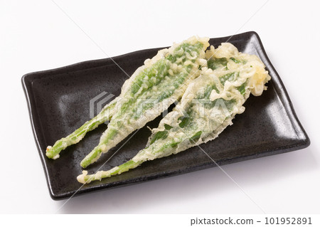 Ascetic Garlic Tempura 101952891