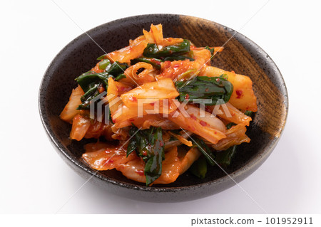 Ascetic Garlic with Kimchi 101952911