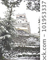 白雪覆蓋的高知城 101953337