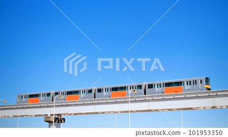 [Hino City] Monorail across a big bridge 101953350