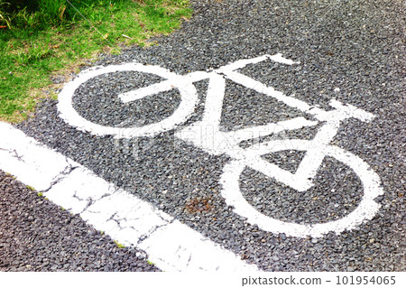 Bicycle mark Bicycle mark 101954065