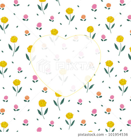 floral message card 101954536