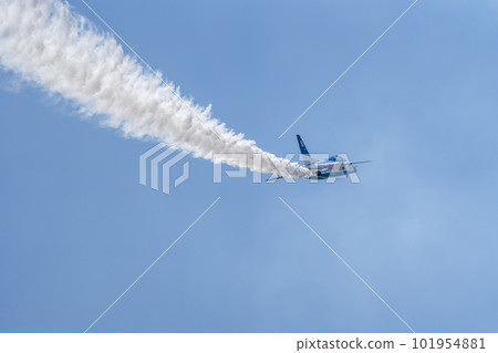 The Blue Sky and the Blue Impulse of Matsushima Air Base Higashi Matsushima City, Miyagi Prefecture The Blue Sky and the Blue Impulse of Matsushima Air Base Higashi Matsushima City, Miyagi Prefecture 101954881
