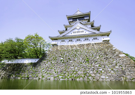 綠意盎然的小倉城 101955863