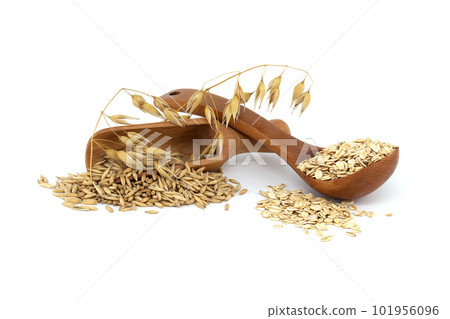 Whole oats grains and rolled oat groats Whole oats grains and rolled oat groats 101956096