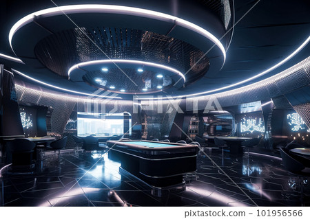luxury casino interior. Generative AI luxury casino interior. Generative AI 101956566