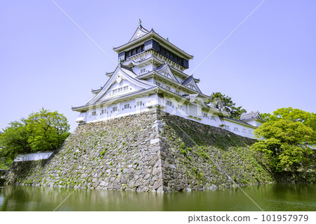 綠意盎然的小倉城 101957979