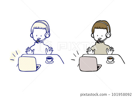 woman teaching online 101958092