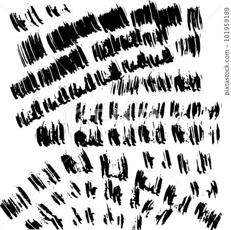 Grunge Dry Brush Abstract Texture 101959189