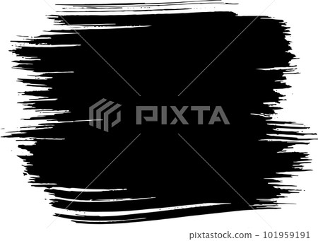 Abstract Dry Brush Grunge Banner. Abstract Dry Brush Grunge Banner. 101959191
