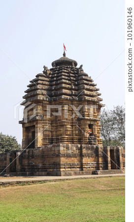 View of Bhaskareshwar Temple, Built in 12 Century A.D. By Ganga Dynasty, Bhubaneshwar, Odisha, India. View of Bhaskareshwar Temple, Built in 12 Century A.D. By Ganga Dynasty, Bhubaneshwar, Odisha, India. 101960146