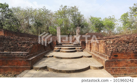 View of Monastery No.1 of Lalitgiri Buddhist Complex, Cuttack, Odisha, India. View of Monastery No.1 of Lalitgiri Buddhist Complex, Cuttack, Odisha, India. 101960242