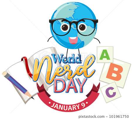 World Nerd Day Banner Design 101961750