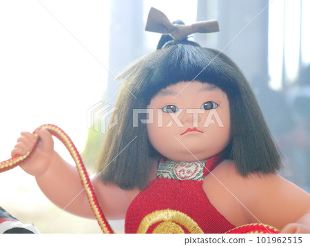 Cute May doll Kintaro and carp streamers Cute May doll Kintaro and carp streamers 101962515