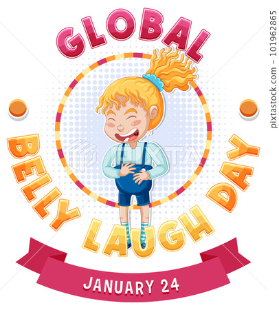 Global Belly Laugh Day Banner Design 101962865