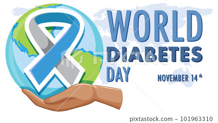 World Diabetes Day Logo Design 101963310