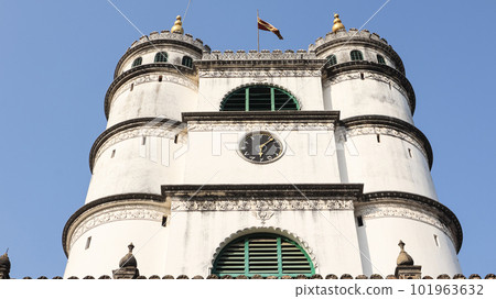View of Hooghly Imamabara, Constructed Between 1841-61 Funds by Mohammad Mohsin, Chinsurah, West Bengal, India. 101963632