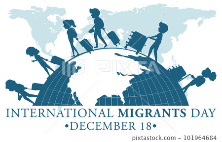 International Migrants Day Banner Design International Migrants Day Banner Design 101964684