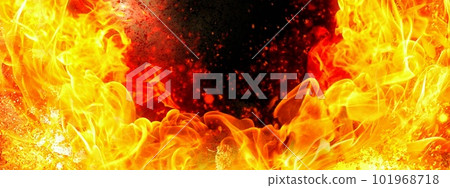 burning flame background 101968718