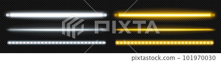 Neon tube lamp, vector fluorescent led light bar 101970030