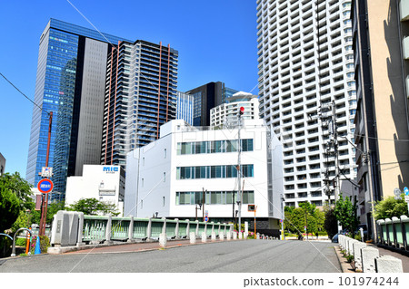 相生橋 / 從神田川眺望西新宿五丁目北區地區（東京都新宿區）[2023.4] 101974244
