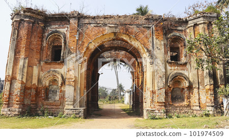 Rear View of Namak Haram Darwaza, Murshidabad, West Bengal, India. Rear View of Namak Haram Darwaza, Murshidabad, West Bengal, India. 101974509