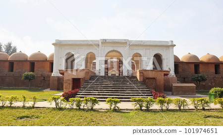 Backside Marble Entrance of Murshid Kuli Khan Mosque, Murshidabad, West Bengal, India. Backside Marble Entrance of Murshid Kuli Khan Mosque, Murshidabad, West Bengal, India. 101974651