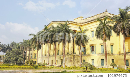 Backside View of Hazarduari Palace, Murshidabad, West Bengal, India. Backside View of Hazarduari Palace, Murshidabad, West Bengal, India. 101974673