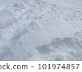 滑雪勝地蓬鬆的粉雪 101974857