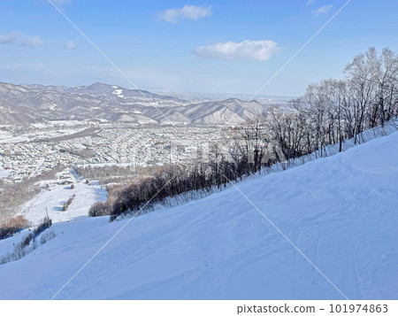 從札幌滑雪場看到的雪景 101974863