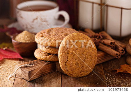 Cinnamon snickerdoodle cookies Cinnamon snickerdoodle cookies 101975468