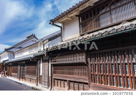 奈良縣橿原市今井町保留著古老的房屋 101977038