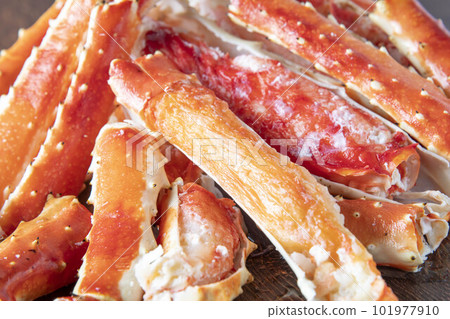 精美美味的帝王蟹 101977910