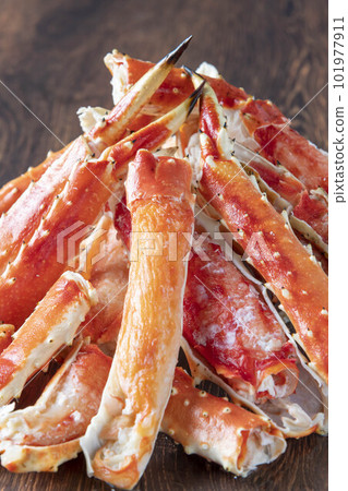 精美美味的帝王蟹 101977911