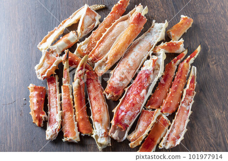 精美美味的帝王蟹 101977914