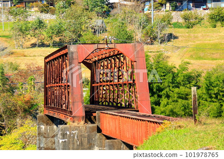 Kitaena Railway Kisogawa Bridge 101978765