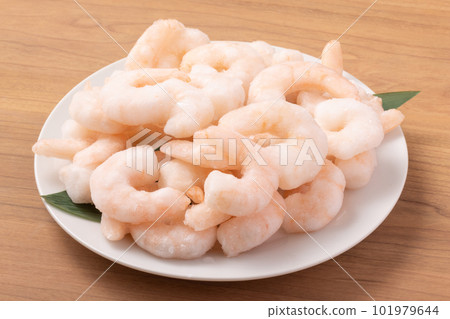 Shelled Shrimp 250g (Frozen) Cultured Vannamei Shrimp from India 101979644