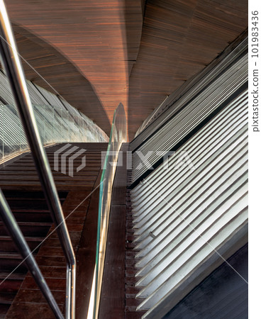 The Interior Design Art Architecture name is PA SAN or Pasan Wooden Bridge. 101983436