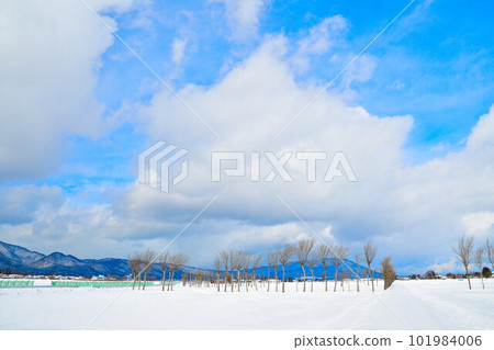 Hasagi in Natsui in winter (Niigata Prefecture) Hasagi in Natsui in winter (Niigata Prefecture) 101984006